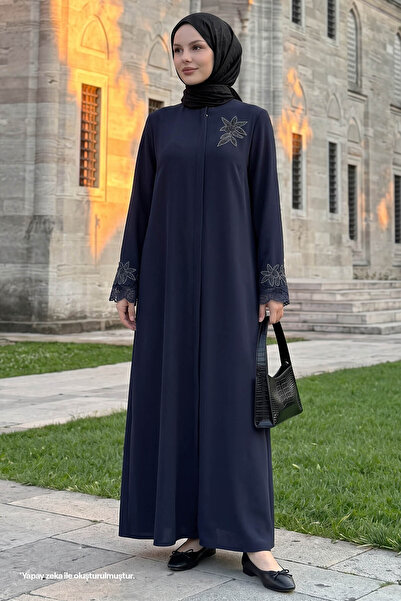 InStyle Ferace με Πέτρες λουλουδιών στη λαβή - Navy Blue