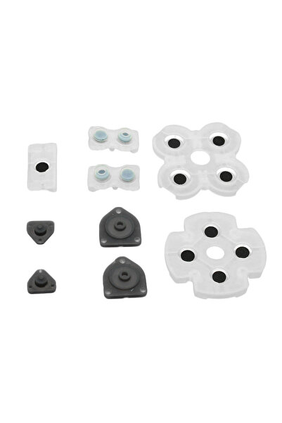 Choice أزرار تشغيل مطاطية موصلة JCD لجهاز تحكم PS4 JDM-001 / 011 L1 R1 L2 R2 ...