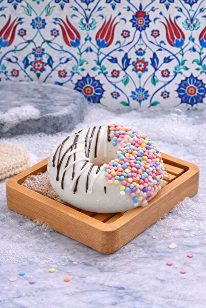 KASH Vegan El Yapımı Doğal Hamam Donut Sabun | Cilt Dostu, Şık ve Eğlenceli T...