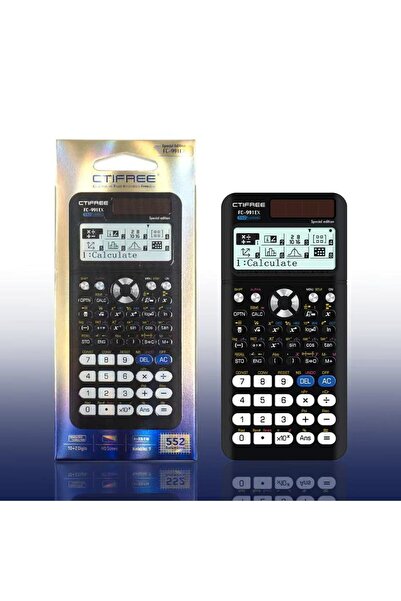 Choice آلة حاسبة علمية متعددة الوظائف FC-991EX مع 522 وظيفة، تصميم متطور