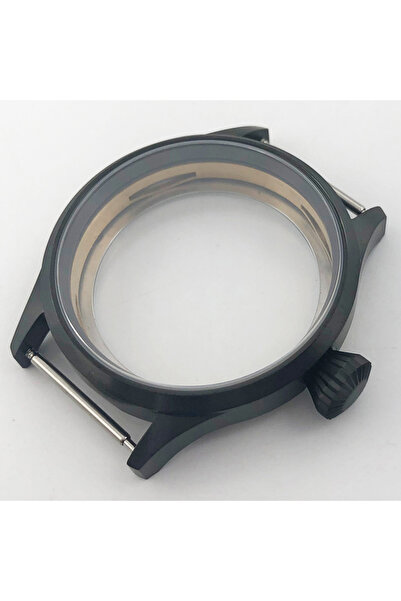 Choice1 03-Brushed Case 43mm Stainless Steel Case Sapphire Glass Fit ETA6497/...