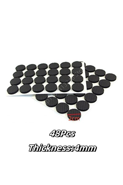 choice2 2cm-48pcs 2/48Pcs Furniture Anti Slip Mat Bumper Damper Self Adhesive...