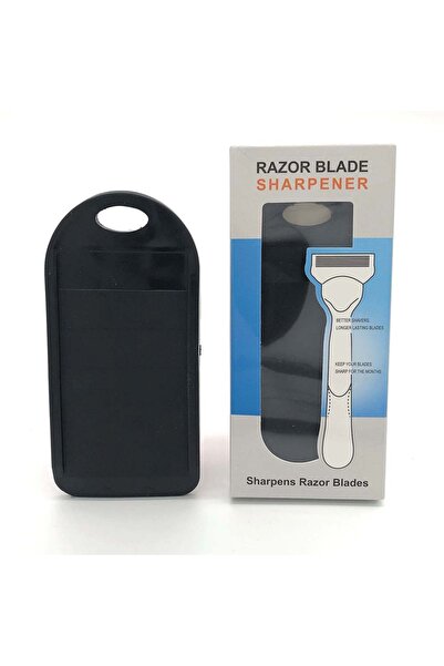 Choice black Shave Razor Blade Sharpener Extend Life of Razor Blades Silicone...