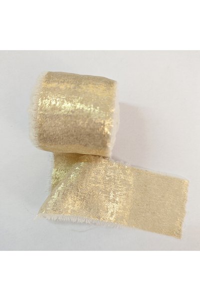 Choice 3.8CMx5Yards Champagne Hot Stamping Graduation Ribbon, DIY Gift Packag...