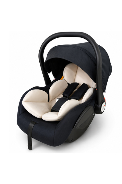 KIKIBEBE Travel Car Seat Safe & Comfortable Infant Car Seat - Black