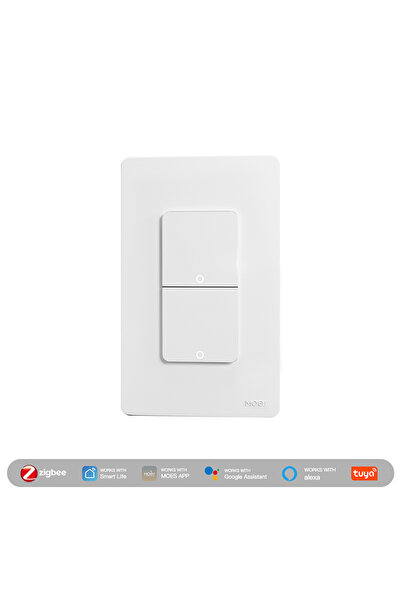 choice2 MOES Zigbee Switch 2 gang MOES Tuya Zigbee Smart Switch US Version 1-...