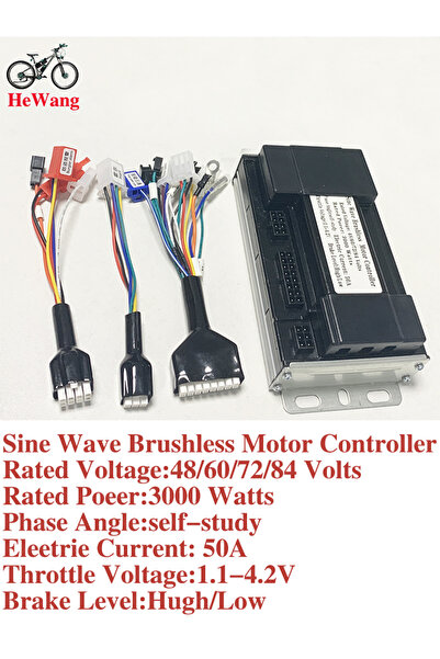 Choice WHITE Three Mode Sine Wave Controller 48V 52V 60V 72V 1500W 2000W 2500...