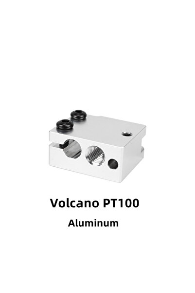 Choice7 Volcano PT100 Alumin Heater Block E3D V5 V6 MK7 MK8 CR-6 SE Volcano P...