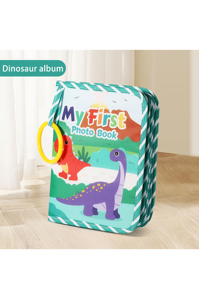 Choice1 Dinosaur Album Baby Toys, Quiet Cloth Books, Photo Albums, Pictures, ...
