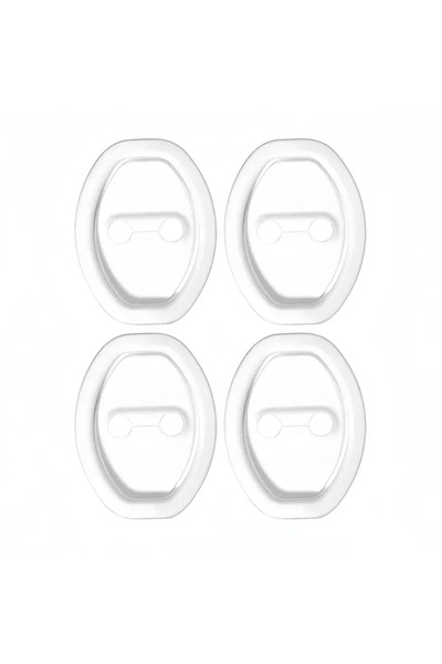 Choice WHITE 4PCS General Motors Door Lock Sleeve Protective Pad Door Shock A...