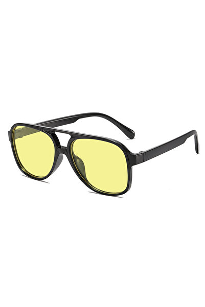 Choice3 MULTI YELLOW New Pc Frame Round Sunglasses Women Men Vintage Brand Sq...