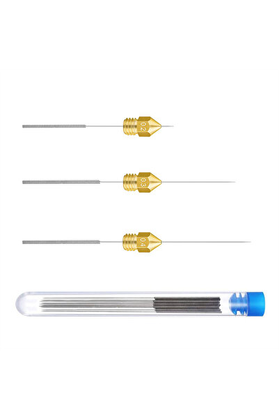 Choice3 Mixed Size 3D Printer Nozzle Cleaning Kits- 0.2/0.3/0.4/0.5/0.6/0.8/1...