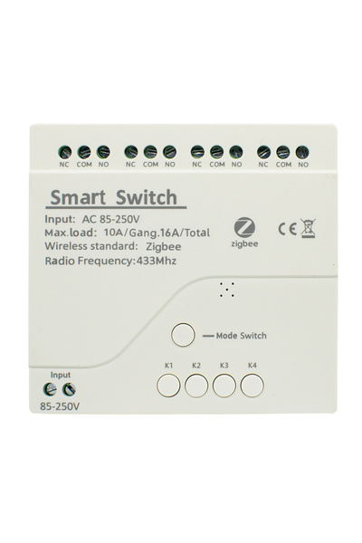 Choice4 85-250V 4CH Zigbee Tuya Smart Home Relay Module 85-250V Relay AC DC 7...