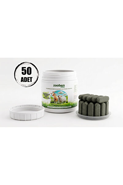 Küçükbaş Koyun Keçi Vitamin Mineral Atom Bolus 50 Lik Kutu