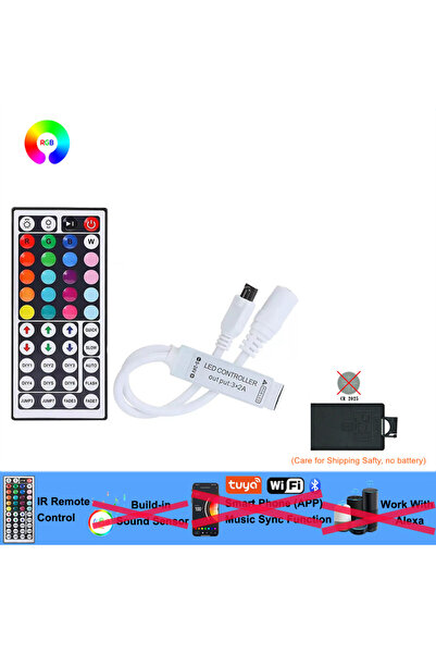 Choice 44 Mini Receiver 12v 4pin LED Lighting Controller RGB LED Lights Contr...