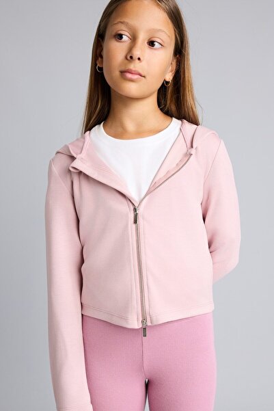 DeFacto Zippered Modal Cardigan for Girls G9750A826Sp