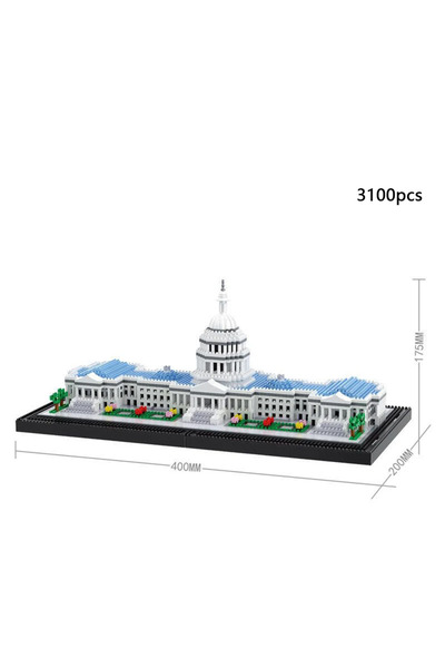 Choice in bag Capitol Blocks KNEW BUILT Capitol City Construction White House...