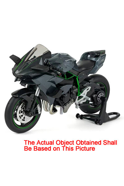 Choice1 دراجة نارية سوداء بمقياس 1:12 S1000RR من ألعاب Kawazaki NINJA H2R مصن...