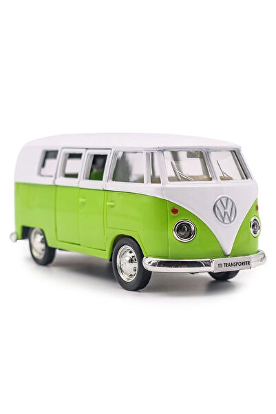 Choice4 Green 1/36 Diecasts Volkswagen Miniature Cars VW T1 Bus Toys Alloy Di...