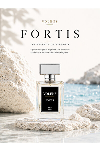 Fortis Erkek EDP Parfüm 50 ml | Fresh Marin Kalıcı Erkek Parfümü