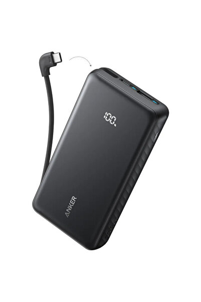 Anker Εξωτερική μπαταρία Zolo 20.000 mAh, 22,5 W, USB-C, USB-A, Μαύρο