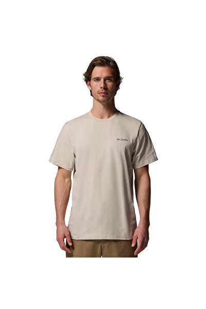 Columbia CSC OUTDOOR TEE ΜΕ ΓΡΑΦΙΚΟ ΣΧΕΔΙΟ ΣΤΗΝ ΠΛΑΤΗ 155021-279 Μπεζ