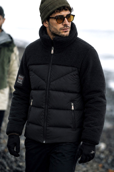 Delpino Waterproof Men's Plush Puffer Jacket