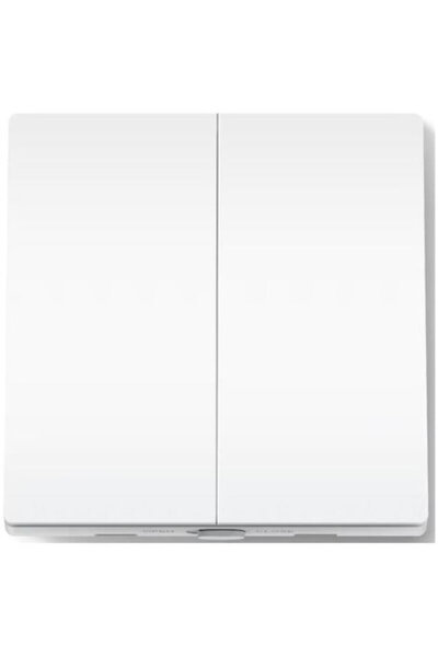 TP-LINK Intrerupator inteligent dublu Tapo S220, Wi-Fi, Alb
