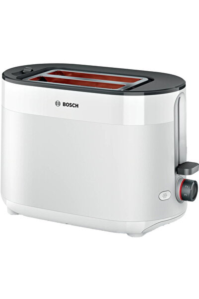 Bosch Prajitor de paine MyMoment TAT2M121, 2 felii, 950W, alb-negru