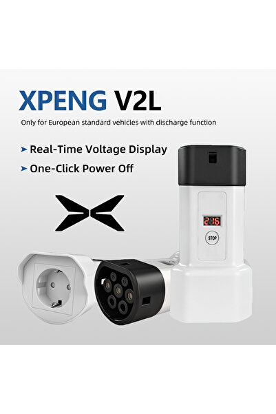 Choice3 For XPENG Type 2 V2L Discharger Adapter EU Socket with for BYD Dolphi...