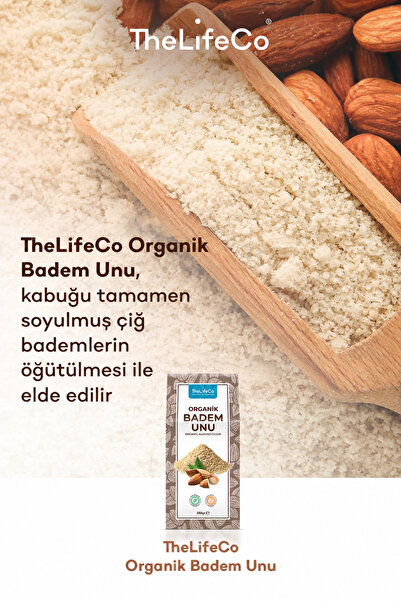 TheLifeCo Doğal Lezzet Paketi - Organik Badem Unu 250 G & Organik, Soğuk Sıkım Hindistan Cevizi Yağı 250 ml