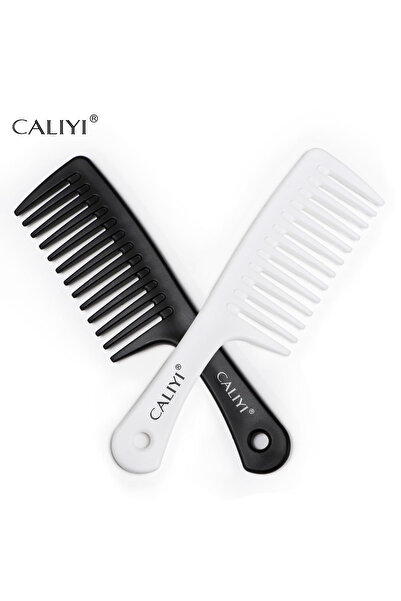 Choice 2PCS CALIYI Large Wide Tooth Comb Shower Smooth Hair Comb for Wet Curl...