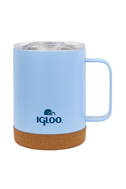 IGLOO Steel Mug Thermos - - Cork - 350ml - Glacier Blue - 205696