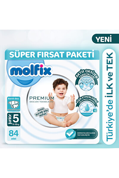 Molfix Premium Süper Fırsat Paketi 5 Beden 84 Adet