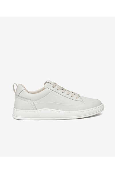 Greyder Erkek Kirli Beyaz Hakiki Deri Sneaker Ayakkabı 6Y1UA19151