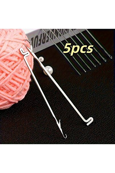 Choice 5pcs 5pcs Sweater Repair Crochet Hook Set, Suitable for Beginners and ...