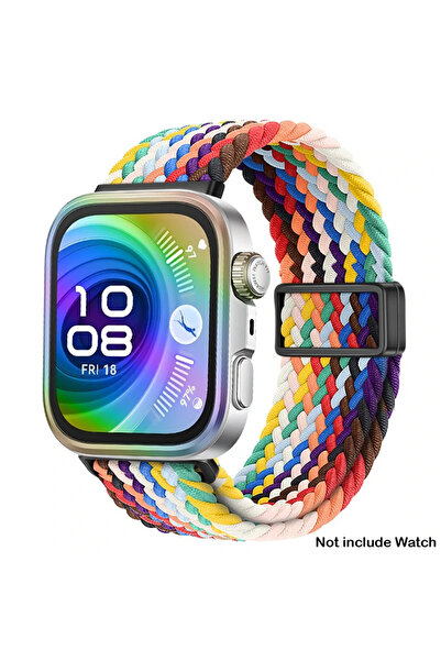 Choice37 For Huawei Fit 4-5 OfficialSeven Magnetic Nylon Loop Strap for Watch...