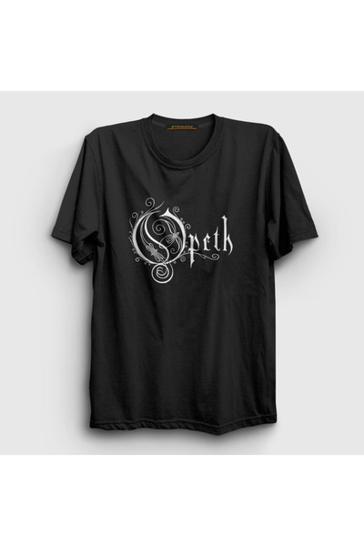 Presmono Μπλουζάκι Unisex μαύρο λογότυπο Opeth 100787 ττ