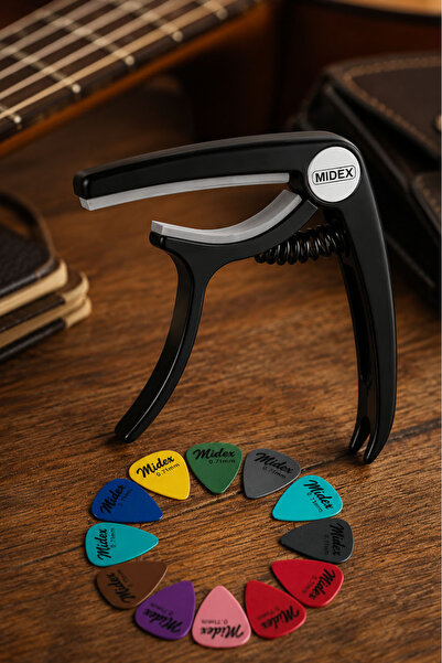 Lastvoice Lct-90Bk Quality Guitar Capo with Sturdy Grip