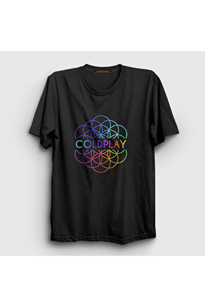 Presmono Unisex Black Logo a Head Full of Dreams Coldplay T-Shirt 470157Tt
