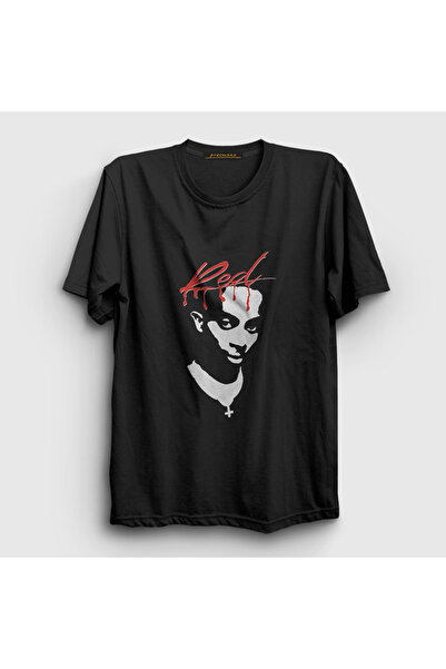 Presmono Unisex Black Red Rapper Playboi Carti T-Shirt 482073Tt