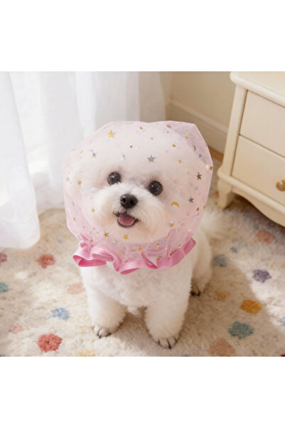 Choice1 pink 2pcs 2pcs Cute Breathable Dog Muzzles, Anti-Ingestion & Anti-Lic...