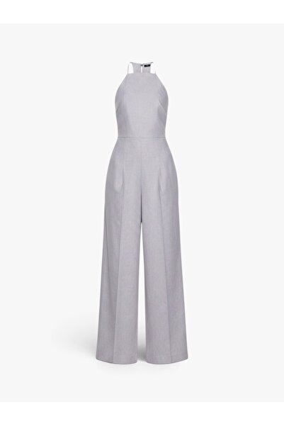 Sisley Kadın Keten Karışımlı Astarlı Askılı Palazzo Tulum 325P4NP9LT00N-SIS901