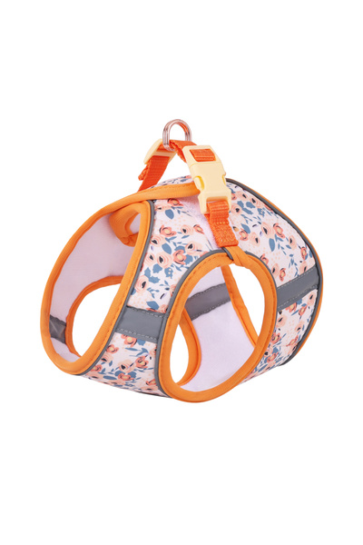 Choice5 S Orange harness Small Dog Harness Leash Set Cute Traction Bracelet M...