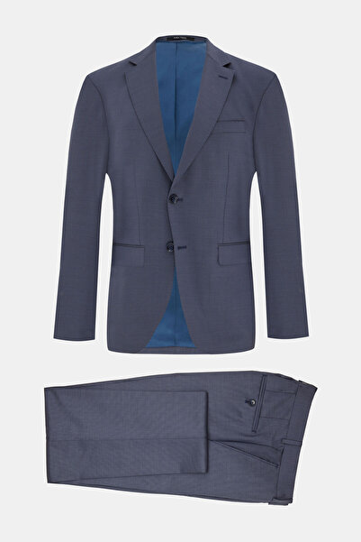 W Collection KOYU MAVİ DÜĞMELİ TAKIM ELBİSE