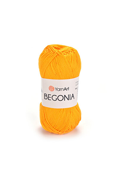 Yarnart Begonia - Mercerized Hand Knitting Thread Light Orange-5307