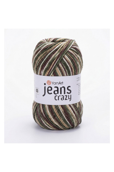 Yarnart Jeans Crazy - Marbled Hand Knitting Thread Marbled-7203