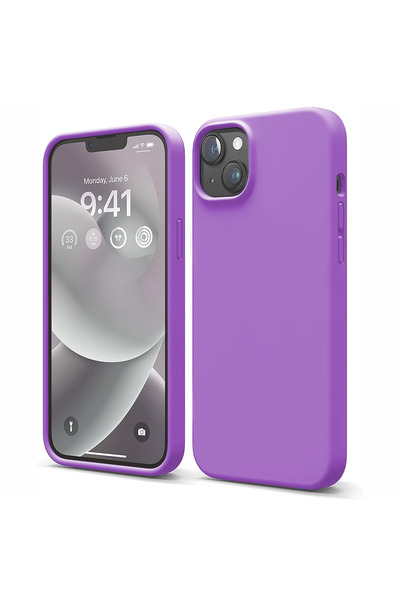 Casey Studios Silicone case iPhone 12/12 Pro, with microfiber, thin, protecti...
