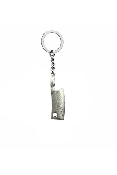 Herşey Nota Antique Keychain with Row Figures – Zamak Plated Unisex Gothic Ac...