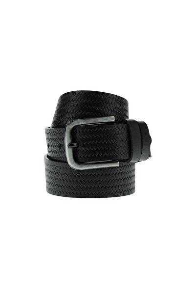 Abdullah Kiğılı Sports Patterned Leather Belt